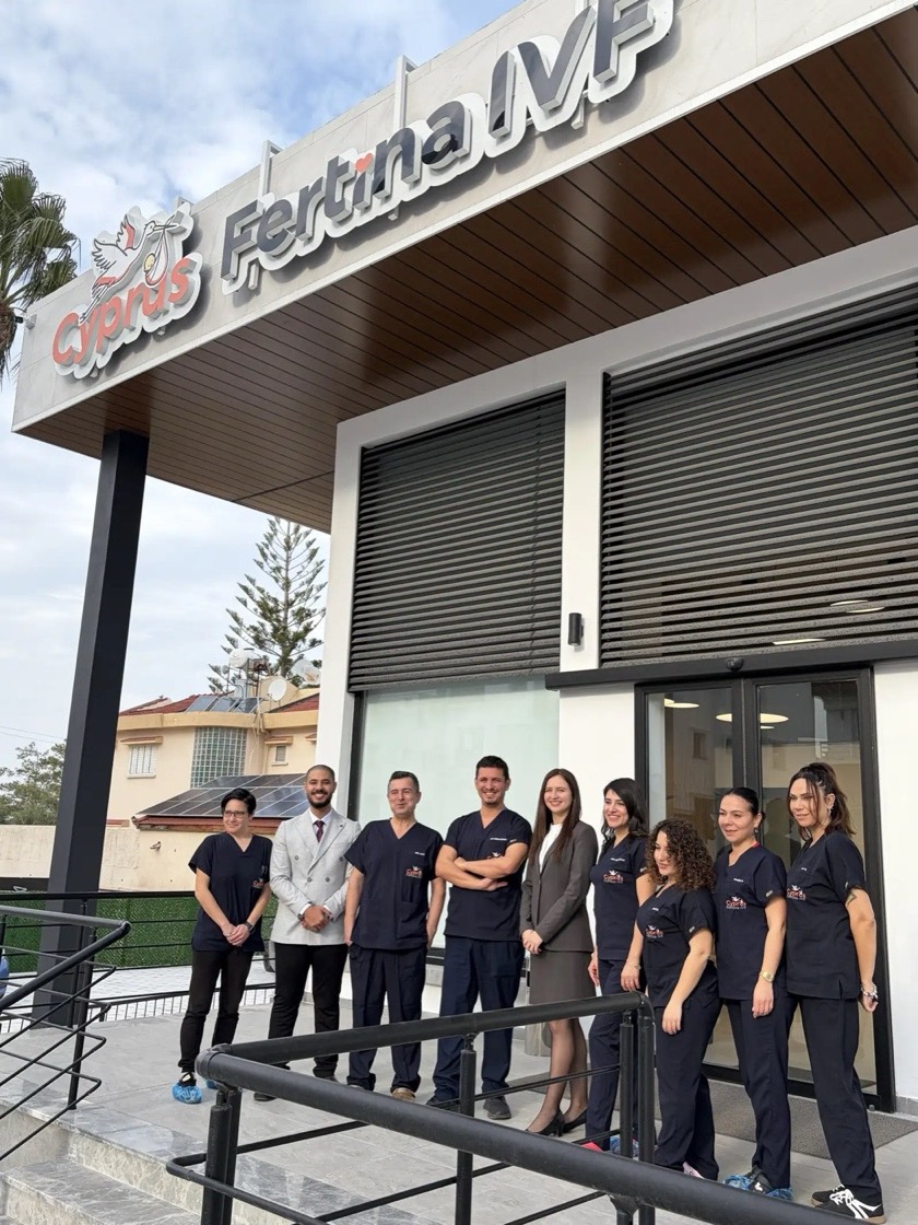 Cyprus Fertina IVF klinik binası ve ekibi, Gazimağusa
